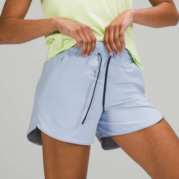 Lululemon Reversible Choose a Side High Rise Short 4” Rhino Grey / Blue Grey 2 - Picture 2 of 8